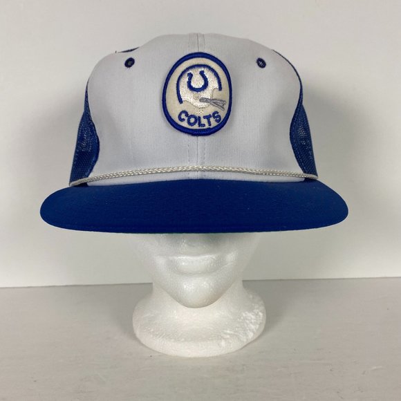Vintage NWOT 70s Baltimore Colts Sports Specialties Snapback Hat Patch Mesh NFL - Picture 1 of 6